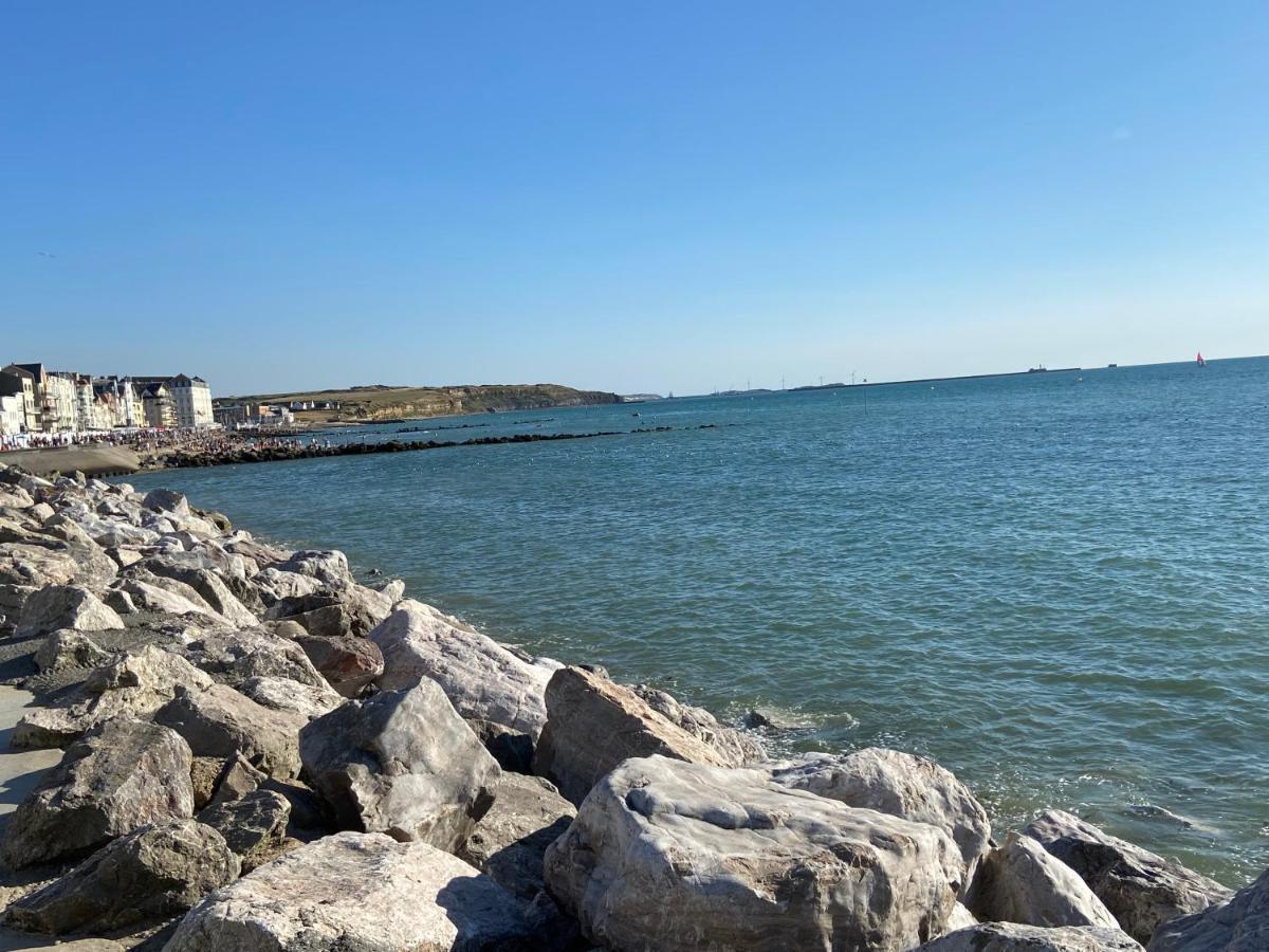 La Mer En Vue, Destination Naturelle Pour 2, Avec Wifi Et Parking Wimereux Esterno foto